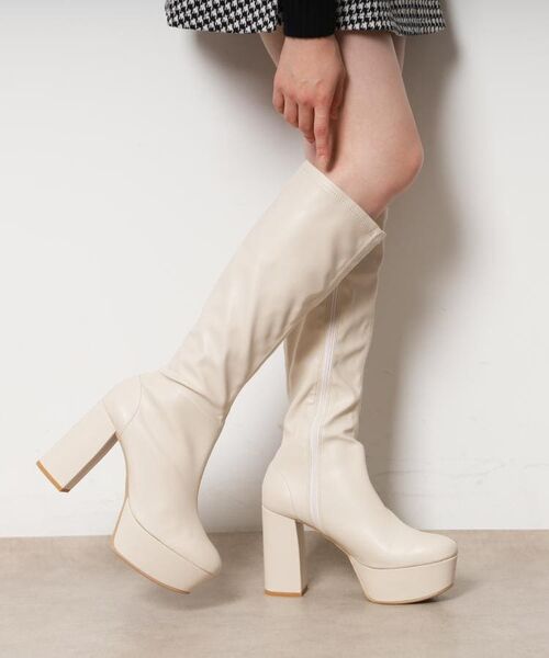 ESPERANZA ラク盛り 厚底ロングブーツ ESPERANZA（エスペランサ） 【ラク盛り／ロングブーツ】リピーター続出