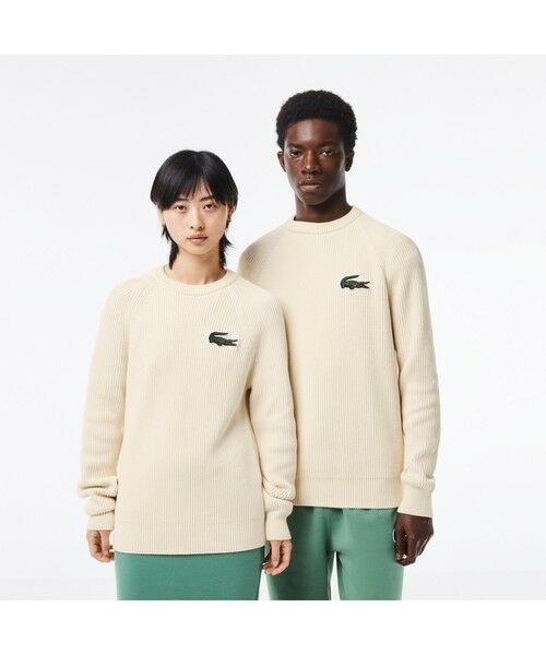 LACOSTE ラコステ 4wayニット セーター レディースM | ayvnewspaper.com