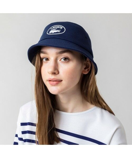 LACOSTE / ラコステ ダウンブリムスウェットハット