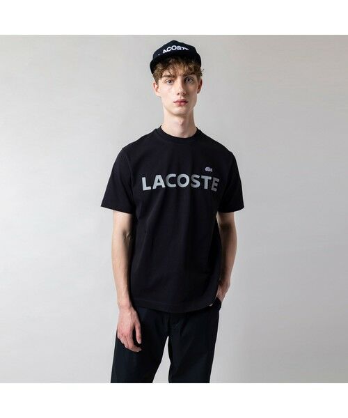 LACOSTE / ラコステ ヘビーウェイトブランドネームロゴTシャツ