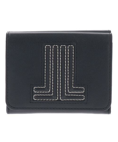新品　ランバンオンブルー 三つ折り財布　グレイッシュブルー LANVIN en Bleu 最大55%☆8/31迄 ランバンオンブルー 三つ折り