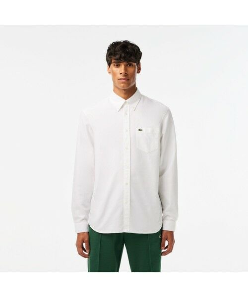 LACOSTE / ラコステ オックスフォードボタンダウンシャツ