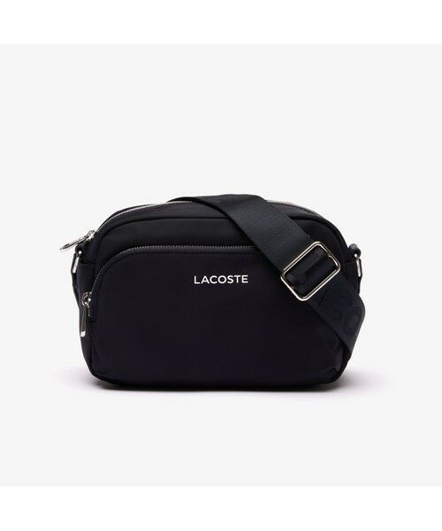 LACOSTE / ラコステ アクティブナイロン ロゴスモールショルダーバッグ