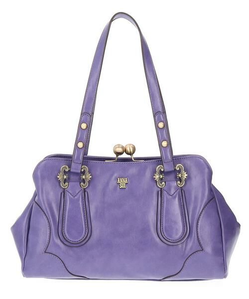 【美品】ANNA SUI アナスイ エブリン 2way ハンドバッグトートバッグ ANNA SUI アナスイ エブリン 2WAYハンドバッグ ショルダートート
