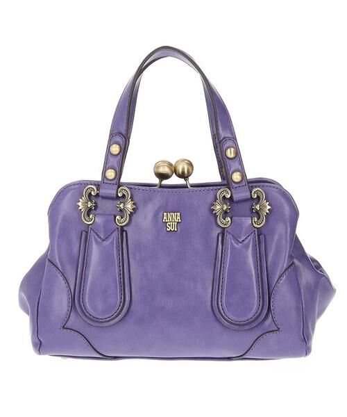 ANNA SUI アナスイ ショルダー&トートバッグ パープル 紫