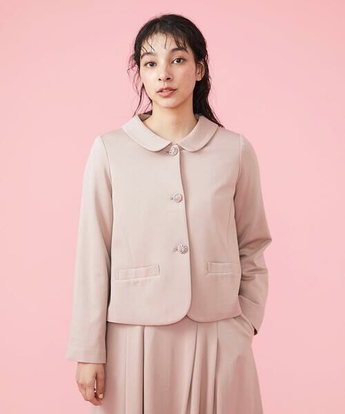 ツイード　アウター　コート　ホコモモラ　L〜XL ツイード アウター コート ホコモモラ L〜XL