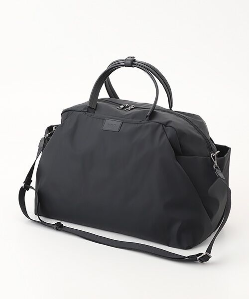 【極美品】Y’saccs  ヨウジヤマモト ボストンバッグ ナイロン×レザー Y'SACCS / イザック 【ナイロンタフタ】トラベルボストン