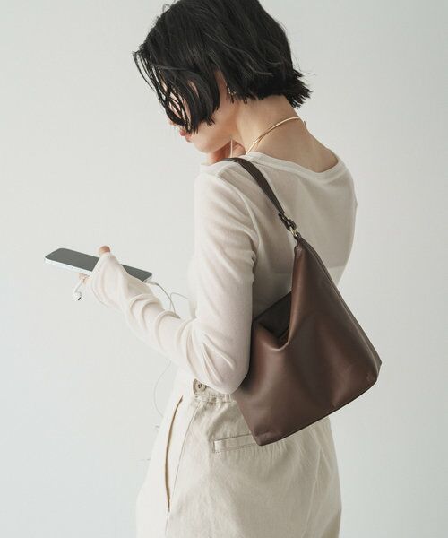 【極美品】russet ラシット ソフトレザー 2wayシンプルショルダーバッグ russet / ラシット ◇シリーズ累計販売点数2万点超◇【名品