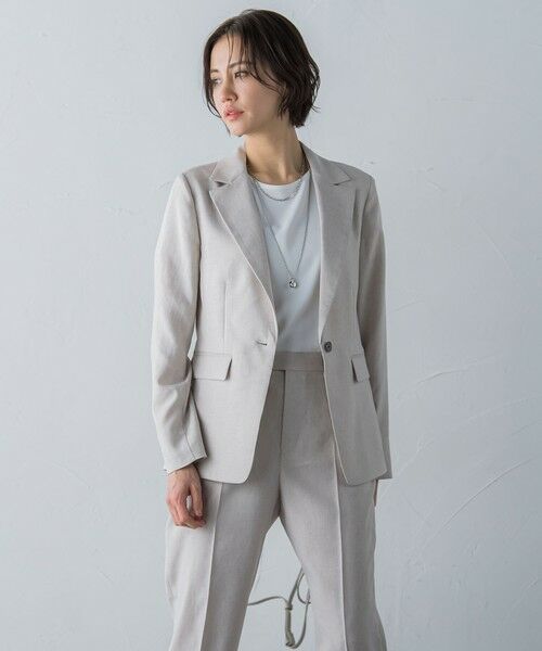 LAUTREAMONT(ロートレアモン) アイアスストレッチジャケット≪手洗い LAUTREAMONT(ロートレアモン) アイアスストレッチジャケット≪手洗い