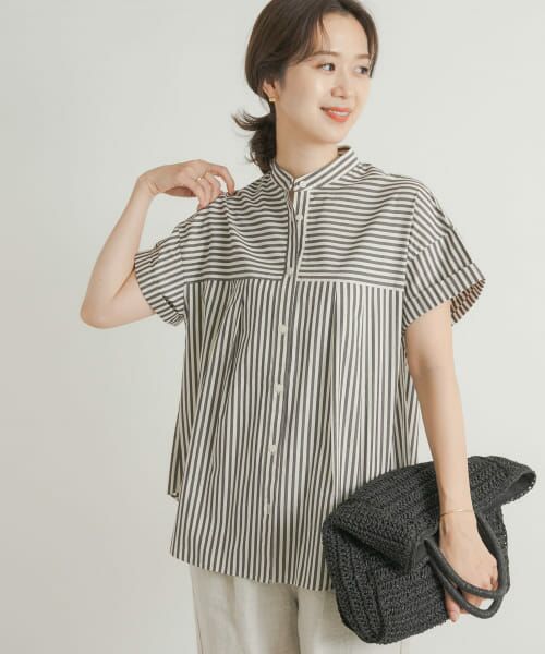 URBAN RESEARCH DOORS / アーバンリサーチ ドアーズ Scye　Wool Tropical Blouse DOORS Scye Wool Tropical Blouse（URBAN RESEARCH DOORS