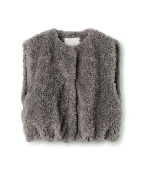 TOMORROWLAND（トゥモローランド） ランダムファー ショートベスト