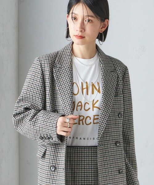 SHIPS（シップス） ツイード ダブル ジャケット : タカシマヤ