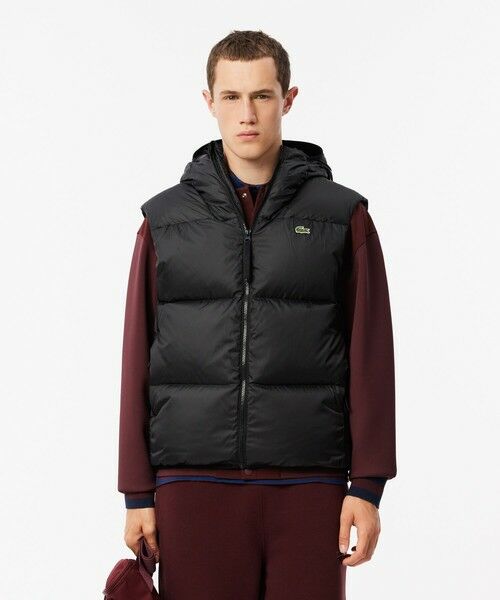 LACOSTE ジップアップ ダウンジャケット L相当 ブラック ダウンフェザー 楽天市場】ラコステ ダウンジャケット（コート・ジャケット｜メンズ