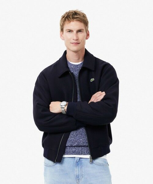 ラコステ　ジャケット LACOSTE（ラコステ） 裏地キルティング 中綿 ウールアビエイター