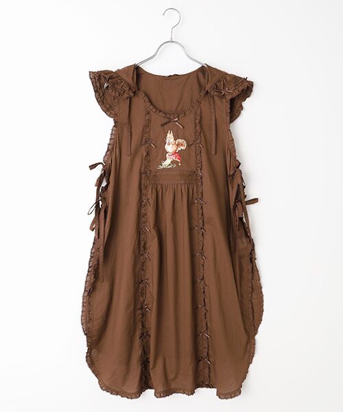 PINK HOUSE（ピンクハウス） ○ウィンターフォレストトリート刺繍