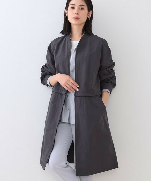 【新品】INDIVIインディヴィ モッズコート 撥水 ライナー 3way XL 中古・古着通販】INDIVI (インディヴィ) ライナー付モッズコート