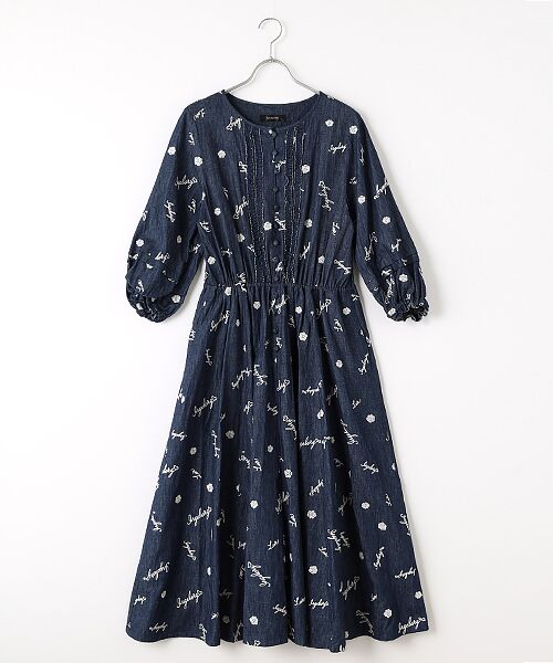 インゲボルグ　ワンピース　青 セール】 【OUTLET】ライトオンスデニムワンピース （ロング