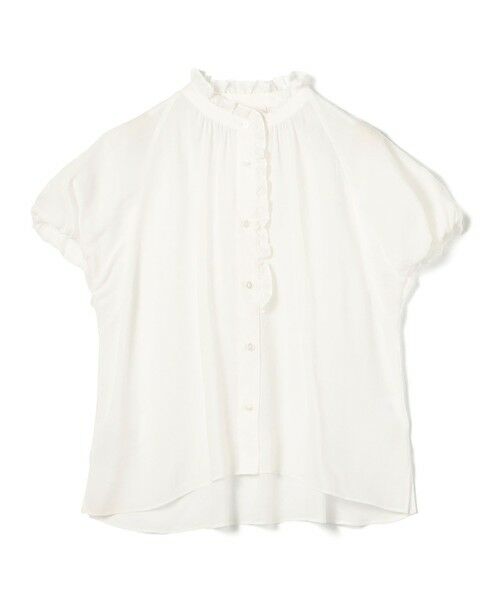 TOMORROWLAND（トゥモローランド） スムースラミー フリルカラー