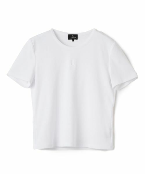 LANVIN COLLECTION / ランバン コレクション ロゴ刺繍カットソー