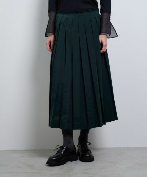 LANVIN en Bleu / ランバン オン ブルー タイプライタープリーツ 