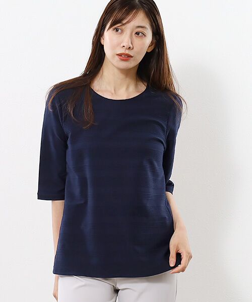 pierre cardin signe / ピエール・カルダン シーニュ ボーダーBL pierre cardin signe / ピエール・カルダン シーニュ ハリ