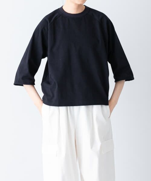 かぐれ / 5分袖ラグランカットソー : タカシマヤファッション