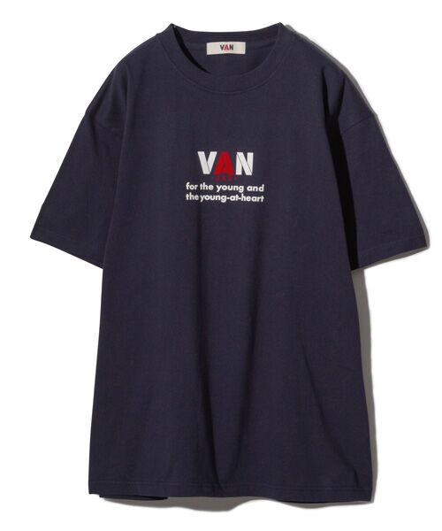 VAN VAN / ヴァン Tシャツ〈VANロゴプリント〉 : タカシマヤ
