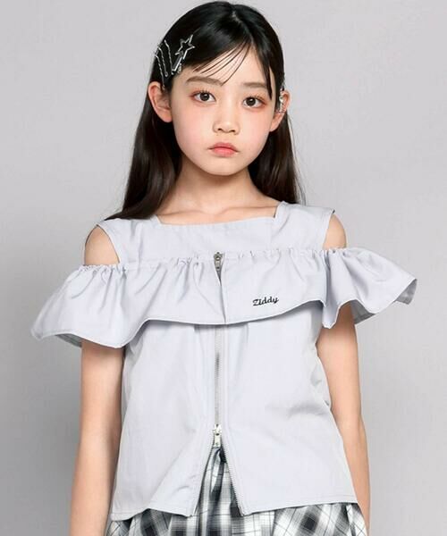 support surface フリルブラウス support surface サポートサーフェス フリルカラー・ブラウス