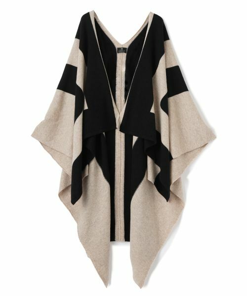 LANVIN COLLECTION / ランバン コレクション インターシャロゴストール