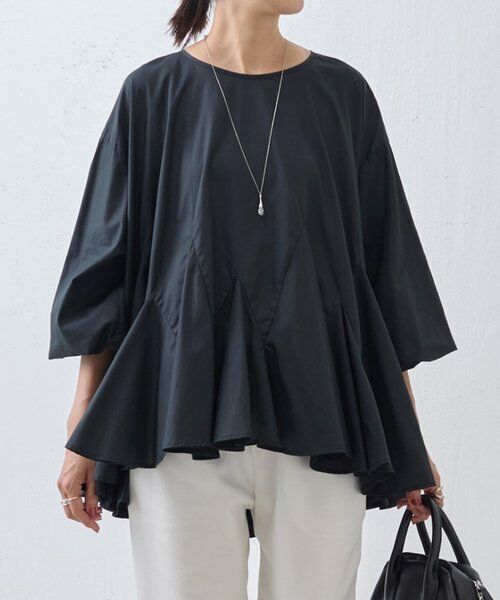 BEARDSLEY（ビアズリー） 花びらフレアーブラウス : タカシマヤ