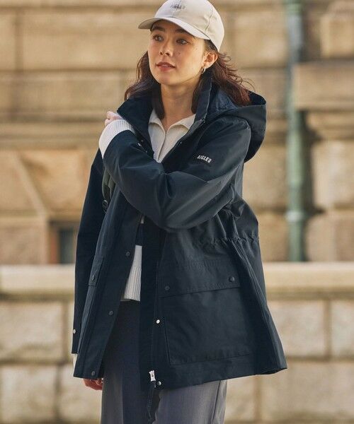 AIGLE（エーグル） GORE-TEX 防風 防水 透湿 2レイヤージャケット RP 