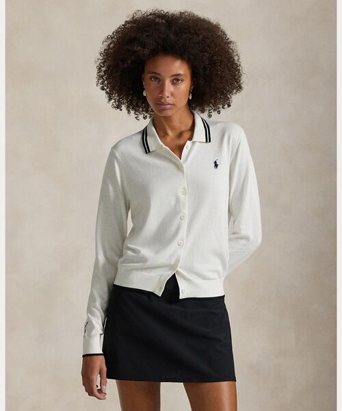 POLO GOLF / RLX ポロ ゴルフ （RLX）コットンブレンド ポロカラー