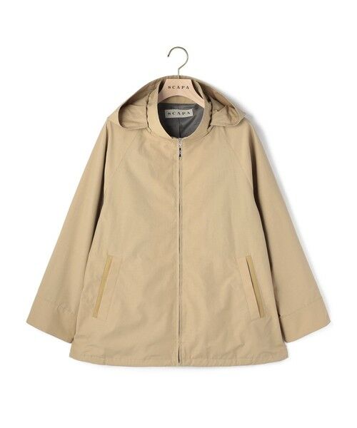 SCAPA（スキャパ） エーデルフード付きコート : タカシマヤ 