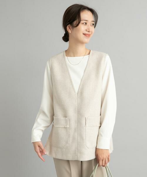 URBAN RESEARCH DOORS / アーバンリサーチ ドアーズ ツイードベスト