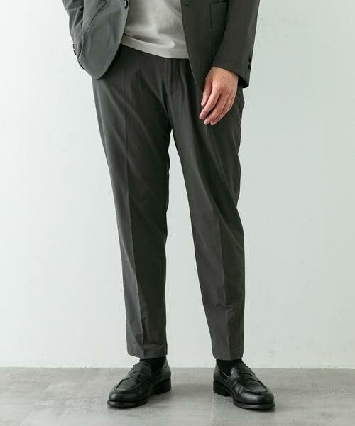 【BLACK】『イージーケア』LIFE STYLE TAILOR リップストップナイロンストレッチジャケット URBAN RESEARCH DOORS｜『イージーケア』LIFE STYLE TAILOR リップス