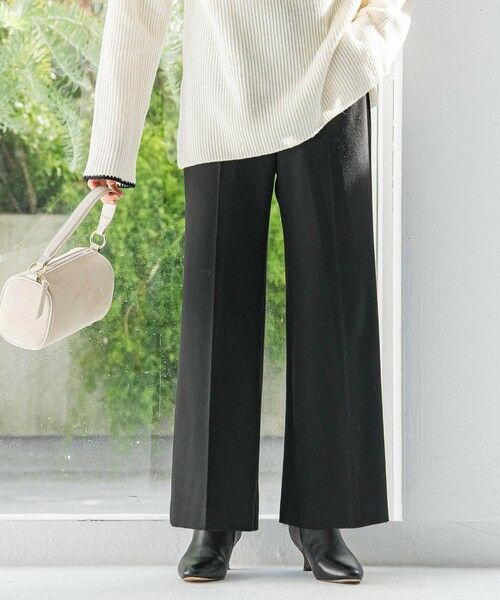 LAUTREAMONT（ロートレアモン） 両面起毛ワイドパンツ≪WEB限定13号