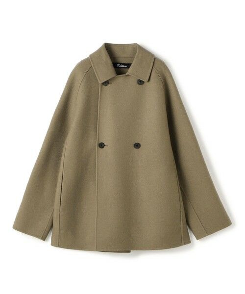 YI　TOMORROWLAND ウールカシミア ショートコート TOMORROWLAND（トゥモローランド） ウールカシミヤ ダブルフェイス