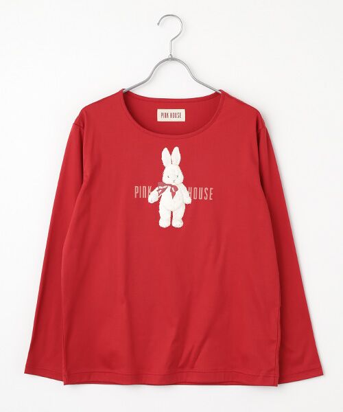 【新品】PINK HOUSE パーカー Tシャツ 長袖 セット うさぎ ネイビー 新品】PINK HOUSE パーカー Tシャツ 長袖 セット うさぎ ネイビー