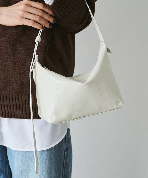 russet（ラシット） 【再値下げ】エナメルワンショルダーバッグ