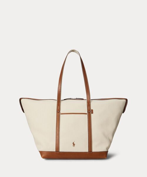 POLO RALPH LAUREN / ポロ ラルフ ローレン レザートリム キャンバス