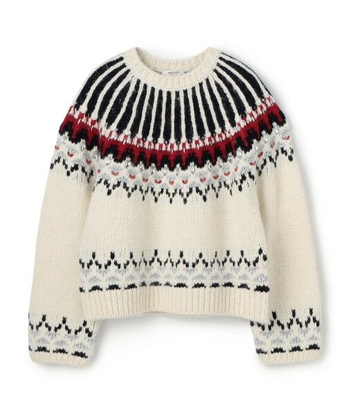 TOMORROWLAND（トゥモローランド） ビジュージャカード クルーネック