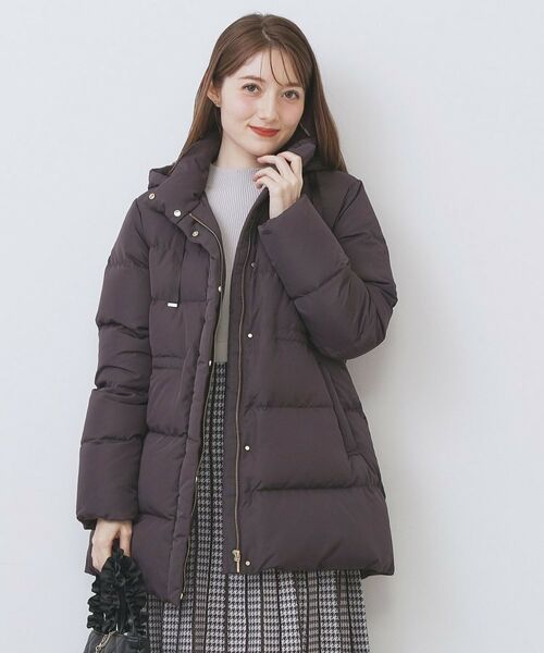 index（インデックス） KAWADAダウンドロストミドルコート【撥水/洗濯