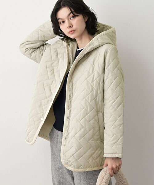 Dessin（デッサン） キルトフードジャケット : タカシマヤファッション