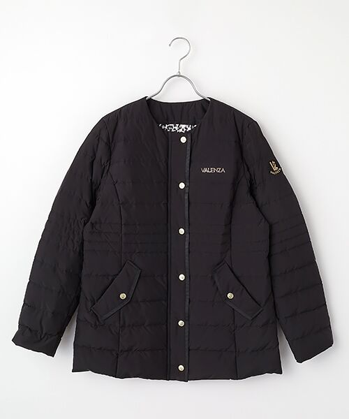バレンザ　スポーツ　ダウンコート　黒 VALENZA VALENZA / バレンザ ダウンコート : タカシマヤファッション