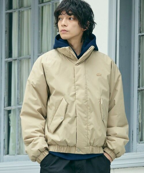 LACOSTE(ラコステ) 撥水 防風 パデッド ボリュームテクニカル LACOSTE(ラコステ) 撥水 防風 パデッド ボリュームテクニカル