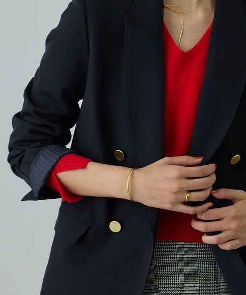 ROPE'（ロペ） ストレッチ金ボタンブレザージャケット : タカシマヤ