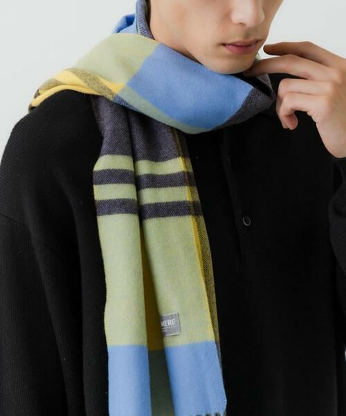 アーバンリサーチ チェック カシミヤ100％ マフラー URBAN RESEARCH（アーバンリサーチ） マフラー チェックカシミヤ