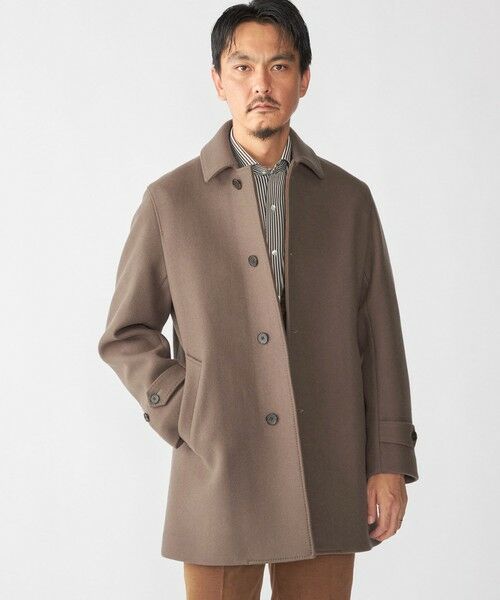 SHIPS（シップス） SHIPS: SUPER 140's メルトン カーコート