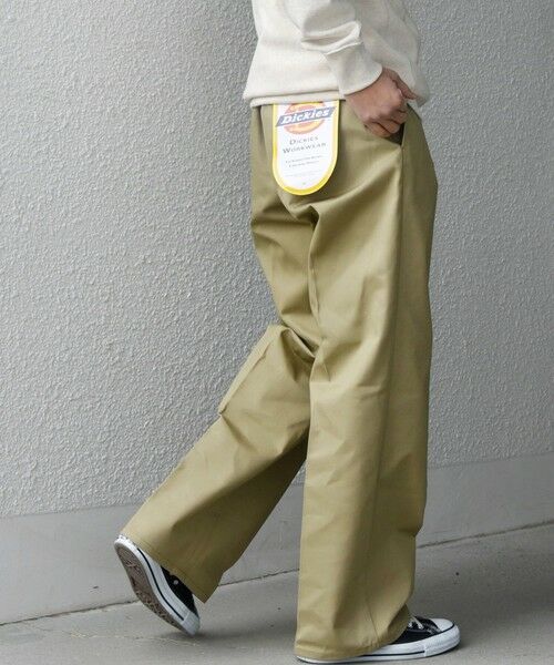 SHIPS（シップス） 【SHIPS any別注】Dickies:〈洗濯機可能〉T/C