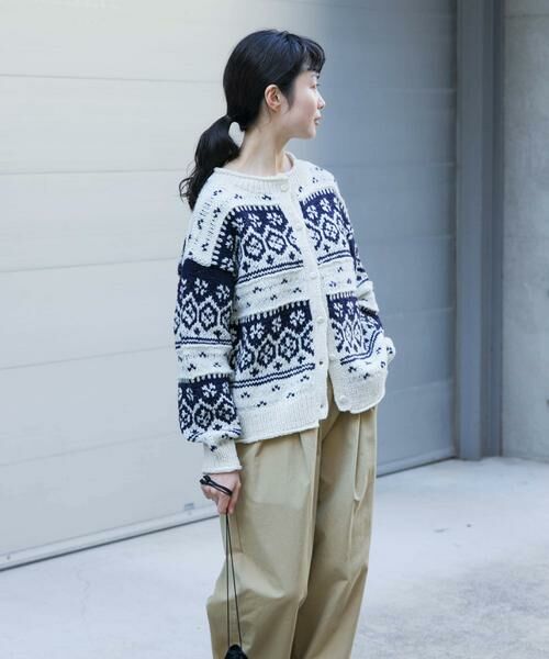 かぐれ かぐれ / かぐれ ペルーノルディックカーディガン : タカシマヤ